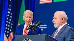Acordo entre Lula e Biden repercute no mundo e presidente dos EUA agradece brasileiro