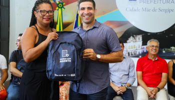 Agentes de Saúde e Endemias de São Cristóvão Recebem Kits do Programa Saúde com Agentes